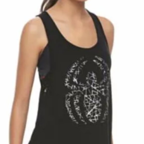 Her Universe Marvel Hero Elite Spider-Man workout top - Picture 4 of 4
